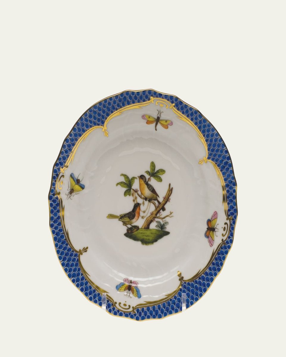 Rothschild Blue Motif 08 Bread & Butter Plate
